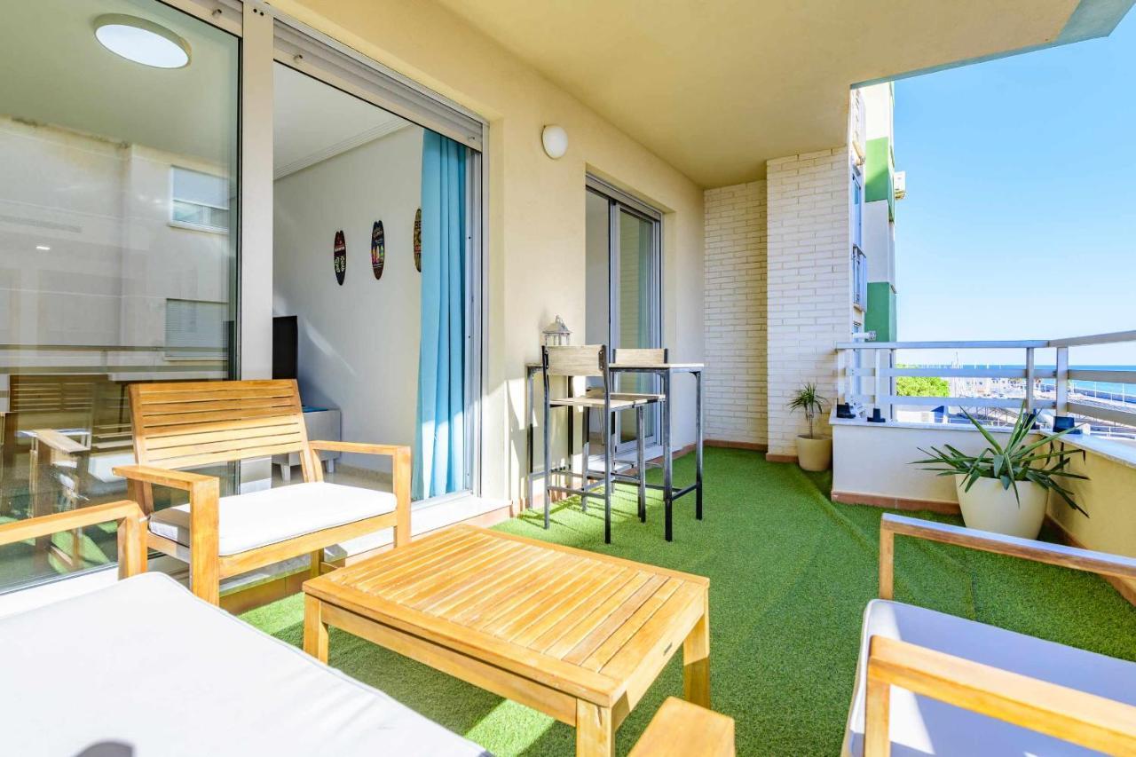 Apart Port Arenal Con Terraza Y Piscina บูร์เรียนา ภายนอก รูปภาพ