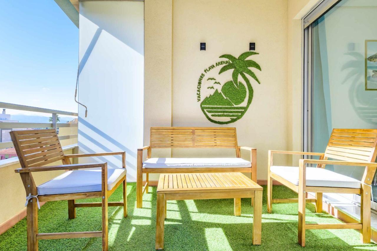 Apart Port Arenal Con Terraza Y Piscina บูร์เรียนา ภายนอก รูปภาพ