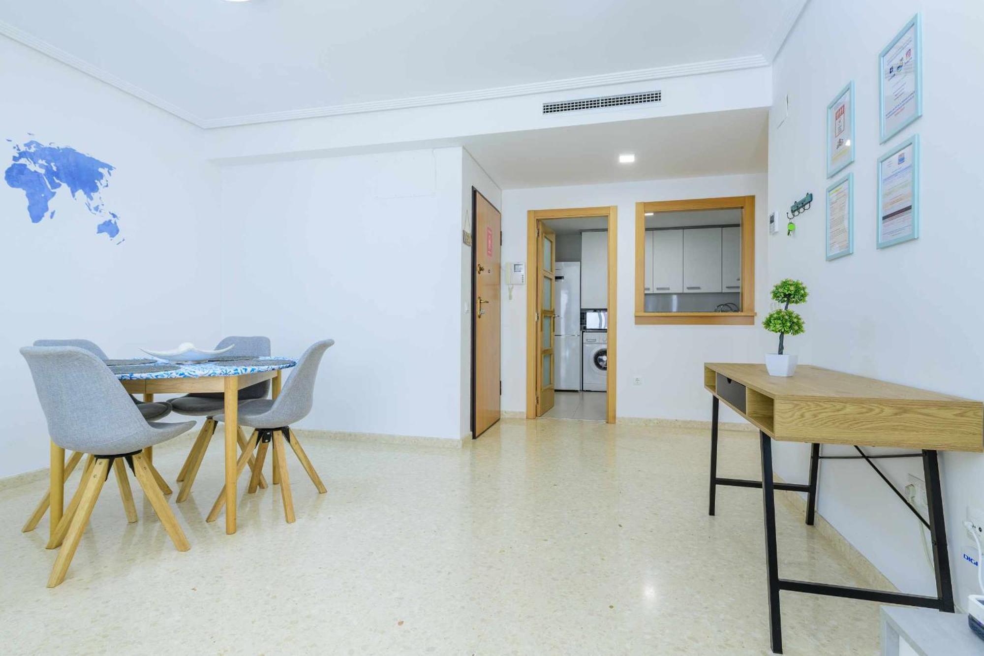 Apart Port Arenal Con Terraza Y Piscina บูร์เรียนา ภายนอก รูปภาพ